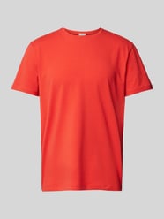 T-shirt met ronde hals, model 'RELAX' van Mey Rood - 3