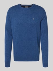 Regular Fit Pullover mit Kaschmir-Anteil Modell 'Merino' von Fynch-Hatton - 34