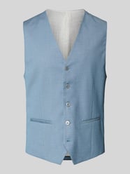 Regular fit gilet met paspelzakken van HECHTER PARIS - 12