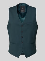 Kamizelka garniturowa o kroju slim fit z dodatkiem wiskozy model 'SO PURE' od s.Oliver BLACK LABEL - 7