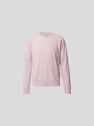 Pullover mit Brusttasche von Officine Générale Rosa - 37