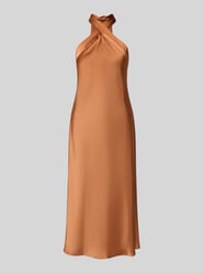 Taliowana sukienka koktajlowa z detalem taśmy do wiązania od Lauren Ralph Lauren - 4