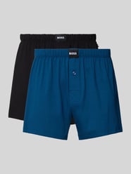 Boxershorts mit Logo-Detail im 2er-Pack von BOSS - 46