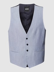 Gilet met all-over label, model 'Jeckson' van BOSS - 35