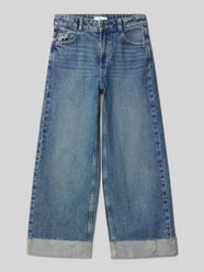 Wide Fit Jeans mit fixierten Beinabschlüssen von Mango - 41