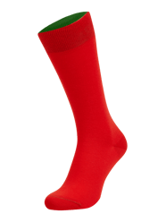 Socken mit Stretch-Anteil  von Von Jungfeld Rot - 38