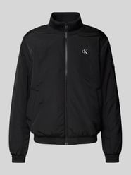 Kurtka z nadrukiem z logo model ‘PADDED HARRINGTON’ od Calvin Klein Jeans - 26