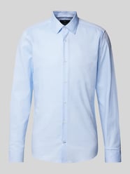 Slim Fit Business-Hemd mit Kentkragen Modell 'Pit' von JOOP! Blau - 3