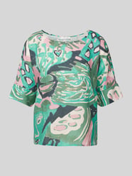 Blouse met 1/2-mouwen van Christian Berg Woman Groen - 33