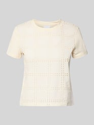 t-shirt z haftem angielskim od Jake*s Collection - 44