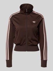 Regular Fit Sweatjacke mit Logo-Stitching von adidas Originals - 12