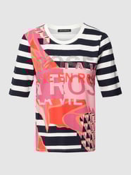 T-shirt met strass-steentjes van Betty Barclay Wit - 16