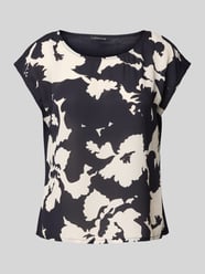 T-Shirt aus Viskose-Mix mit Rundhalsausschnitt von comma - 9