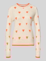 Relaxed Fit Pullover mit Woll-Anteil Modell 'ISA' von Essentiel Antwerp Beige - 46