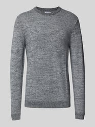Sweter z dzianiny z okrągłym dekoltem model ‘OTTO’ od JACK & JONES - 19