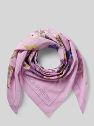 Schal mit Logo-Print von Fynch-Hatton Pink - 14
