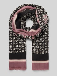 Schal mit großem Logo-Print von Marc O'Polo Pink - 18