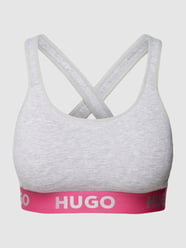 Bralette mit elastischem Logo-Bund von HUGO CLASSIFICATION Grau - 13