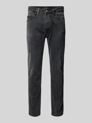 Comfort Fit Mid Rise Jeans im 5-Pocket-Design Modell 'Fredo' von ELIAS RUMELIS - 1