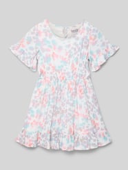 Kleid mit Rundhalsausschnitt von Happy Girls - 27