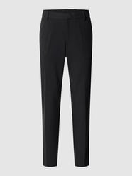 Slim Fit Chino mit elastischem Bund von BOSS Grau / Schwarz - 32