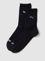 Socken mit Label-Details im 2er-Pack von Puma Schwarz - 25