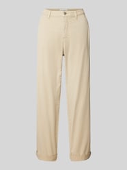 Straight Leg Hose mit Eingrifftaschen Modell 'Lisana base' von OPUS PANTS Beige - 2