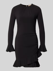 Minikleid mit Rundhalsausschnitt und Raffungen von MICHAEL Michael Kors - 30