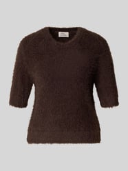 sweter w kroju regular fit z mieszanki bawełny od ROBE LÉGÈRE - 14