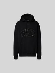 Hoodie mit Label-Stitching von VTMNTS Schwarz - 41