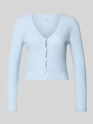 Kardigan rozpinany krój regular fit z guzikami o perłowym wyglądzie Model 'RICA LIFE' od ONLY - 37