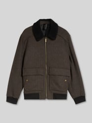 Bomberjacke mit abnehmbarem Fellkragen von Tom Tailor - 45