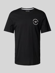 T-Shirt mit Label-Print Modell 'SIMON' von Jack & Jones - 44