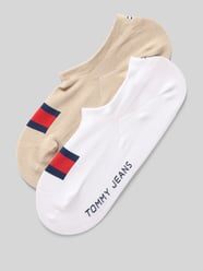 Füsslinge aus Baumwoll-Mix im 2er-Pack von Tommy Hilfiger Beige - 8