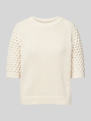 Strickpullover mit gerippten Abschlüssen Modell 'Funima' von BOSS - 1