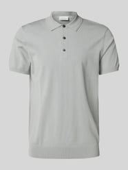 Regular Fit Poloshirt mit elastischen Abschlüssen von Profuomo - 15