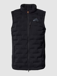 Steppweste mit Label-Print Modell 'X-CITY' von ADIDAS SPORTSWEAR Grau / Schwarz - 21
