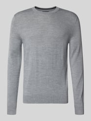 Regular Fit Longsleeve aus Merino-Mix von Christian Berg Men - 5