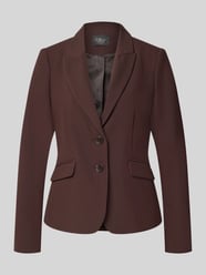 Krótkie blezer o kroju slim fit z dodatkiem wiskozy od s.Oliver BLACK LABEL - 22