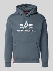 Regular Fit Hoodie aus Baumwoll-Mix mit Logo-Print von Alpha Industries - 16