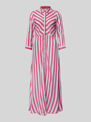 Kleid aus Viskose mit Allover-Muster Modell 'SAVANNA' von YAS Pink - 27