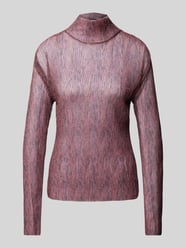 Longsleeve mit Stehkragen Modell 'Emata' von BOSS Bordeaux - 26