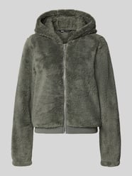 Regular Fit Teddyjacke mit Kapuze Modell 'NEWANNA' von ONLY - 3
