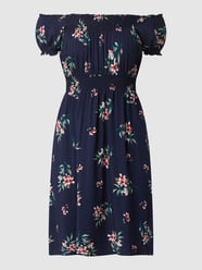 Off-Shoulder-Kleid aus Viskose  von Apricot Blau - 14