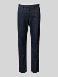 Spodnie materiałowe o kroju slim fit z mieszanki bawełny model ‘BLEECKER’ od Tommy Hilfiger - 8