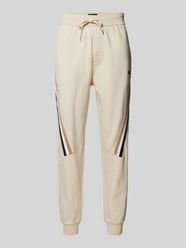 Sweatpants mit elastischem Bund Modell 'Iconic' von BOSS Beige - 24