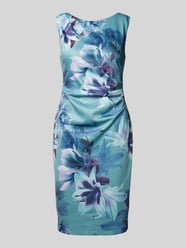 Knielanges Cocktailkleid mit seitlicher Raffung von Christian Berg Cocktail - 44