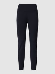 Leggings met labelstitching van Lauren Ralph Lauren Blauw / turquoise - 25