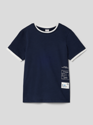 T-Shirt im Double-Layer-Look von s.Oliver RED LABEL Blau / Türkis - 36