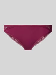 Slip mit Spitzenbesatz Modell 'FLIRTY' von Calvin Klein Underwear Pink - 18